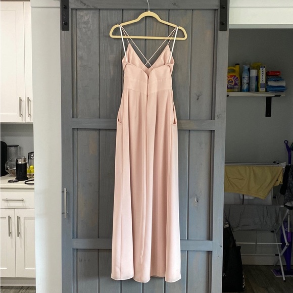 after six bridesmaid dress 1514 Wrap Tie Chiffon Bridesmaid Dress